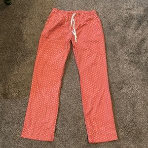 Vineyard Vines anchor print pink pants or pjs